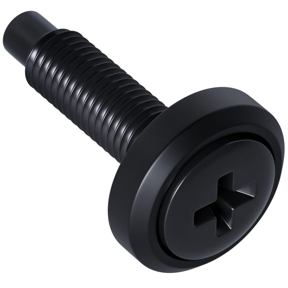ECHOGEAR Server Rack Screws 25 Pack - 10/32 Steel Screws with