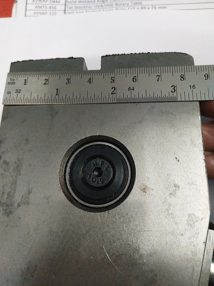 Rotary Table 3" Inch - 75Mm Horizontal & Vertical Model- Milling Machine 4 Slots