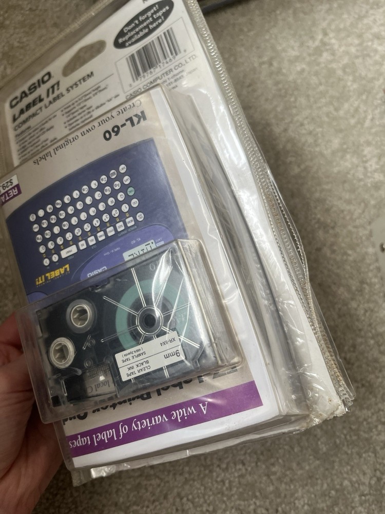 Casio EZ-Label Printer KL-60-L - NEW