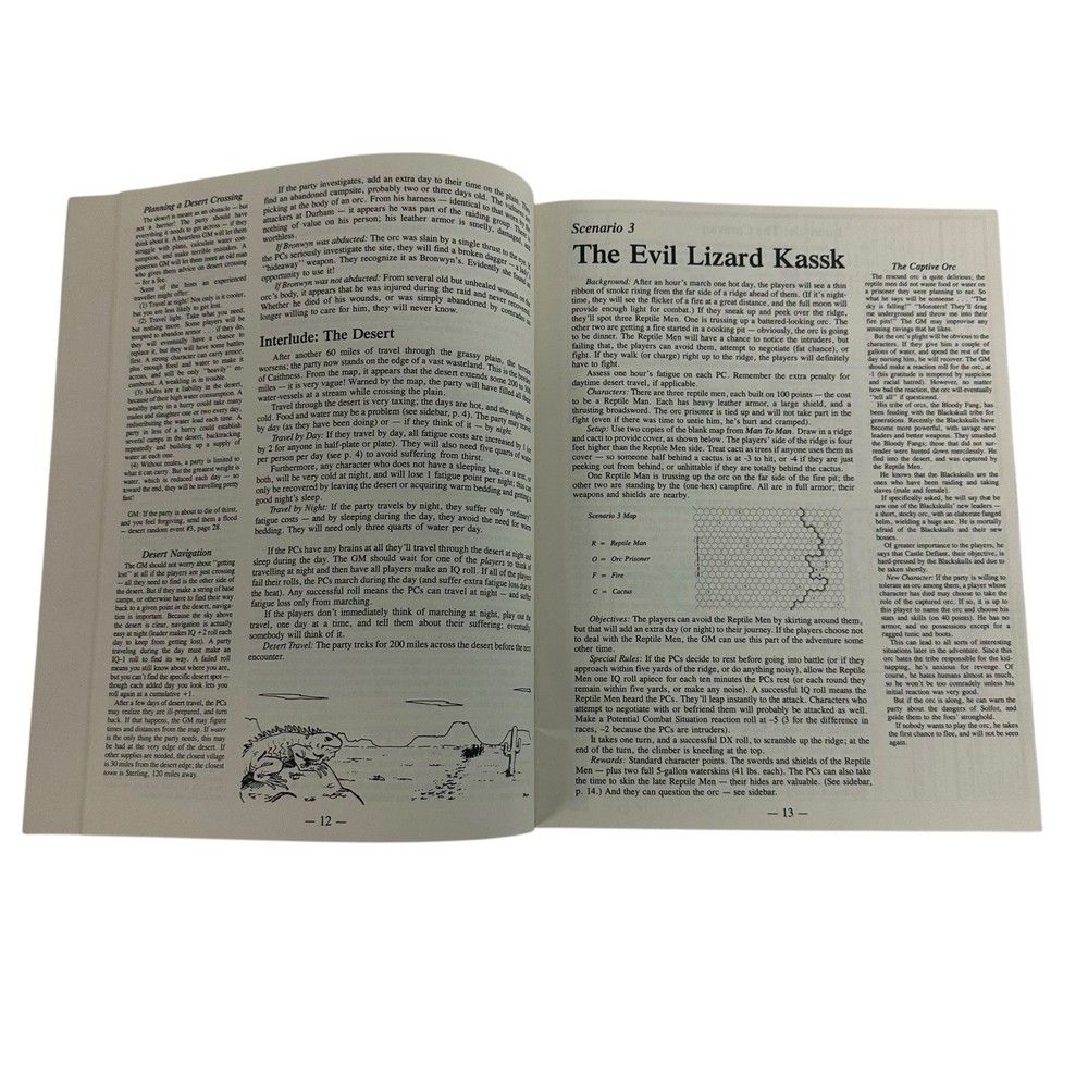 Orcslayer A Combat Supplement For Man To Man Gurps RPG