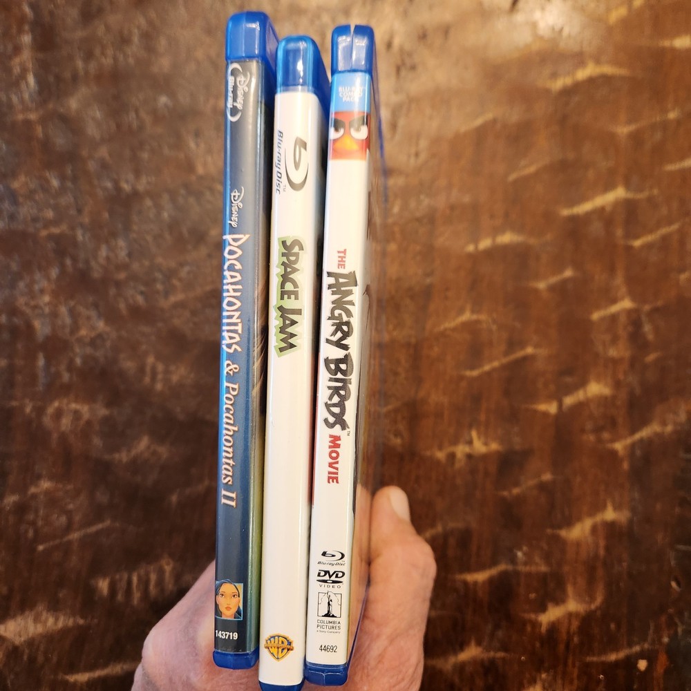 3 Empty Single Blu-ray Cases Artwork included (No Discs)