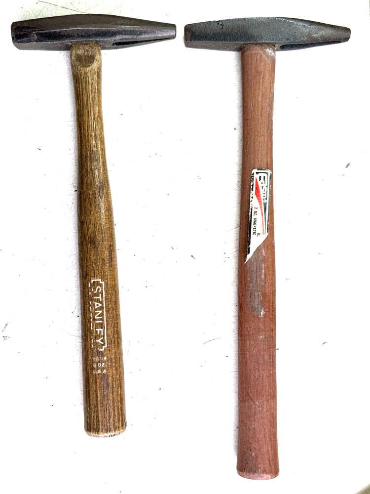 Stanley And Easco Tack Hammers Used