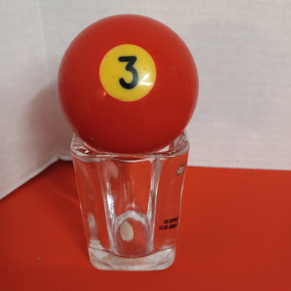 Vintage Number 3 Pool Ball Replacement Billiard 