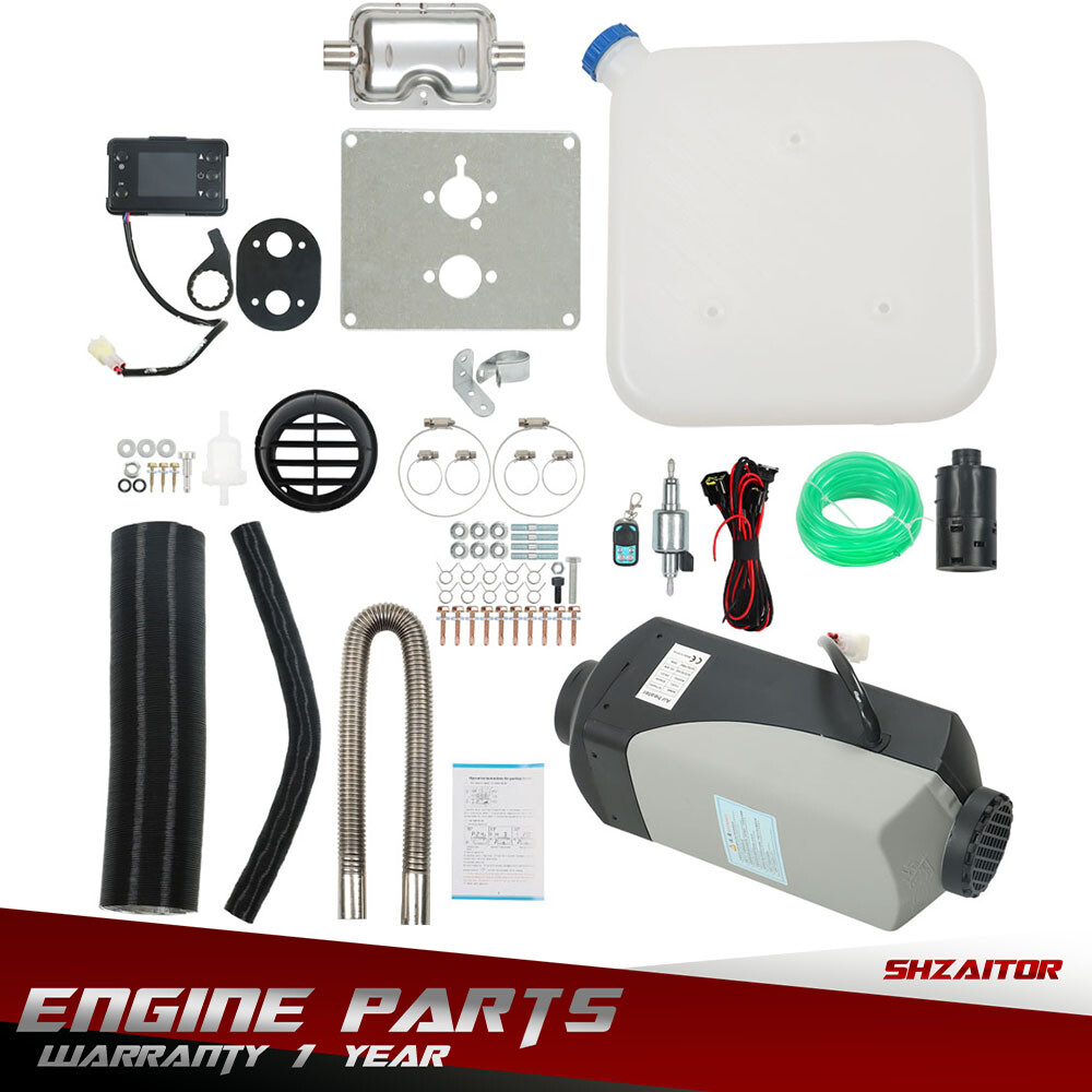 Air Diesel Heater Tank Parking LCD Switch For RV Trailers Trucks Boats 12V 5KW