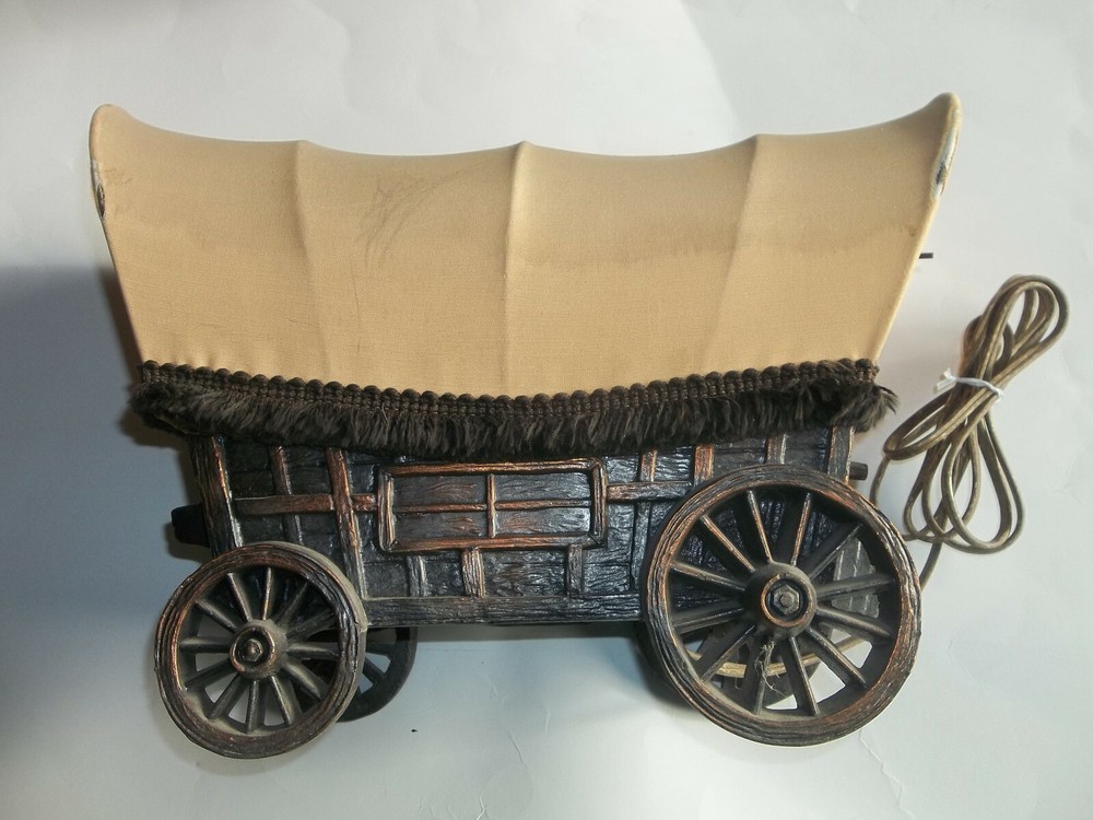 OLD COVERED WAGON LIGHT - WORKS