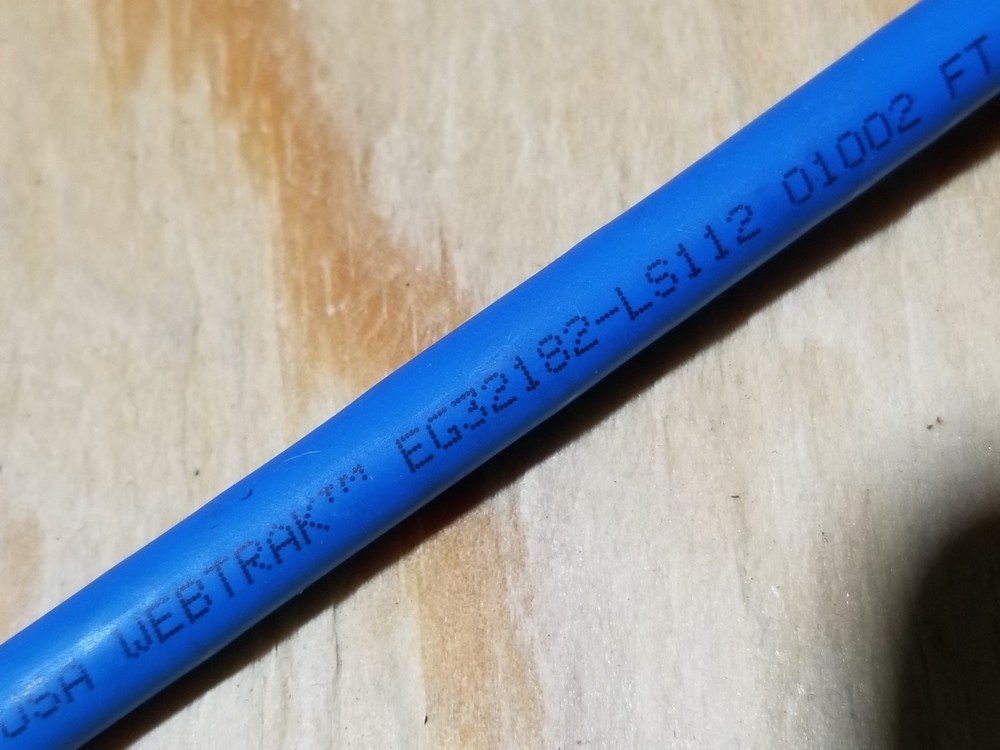 Commscope CS34P 23/4P Cat6 F/UTP WebTrak Plenum Shield Network Cable Blue /100ft