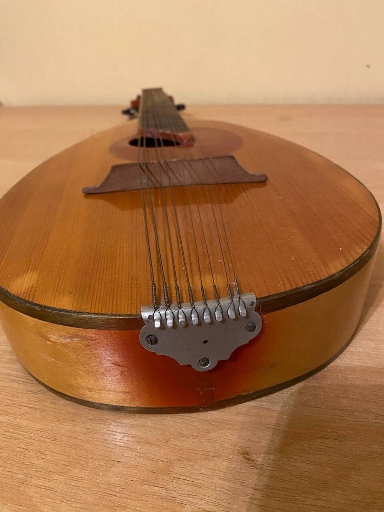 Mandolin USSR Soviet Folk Instrument 8 String Vintage