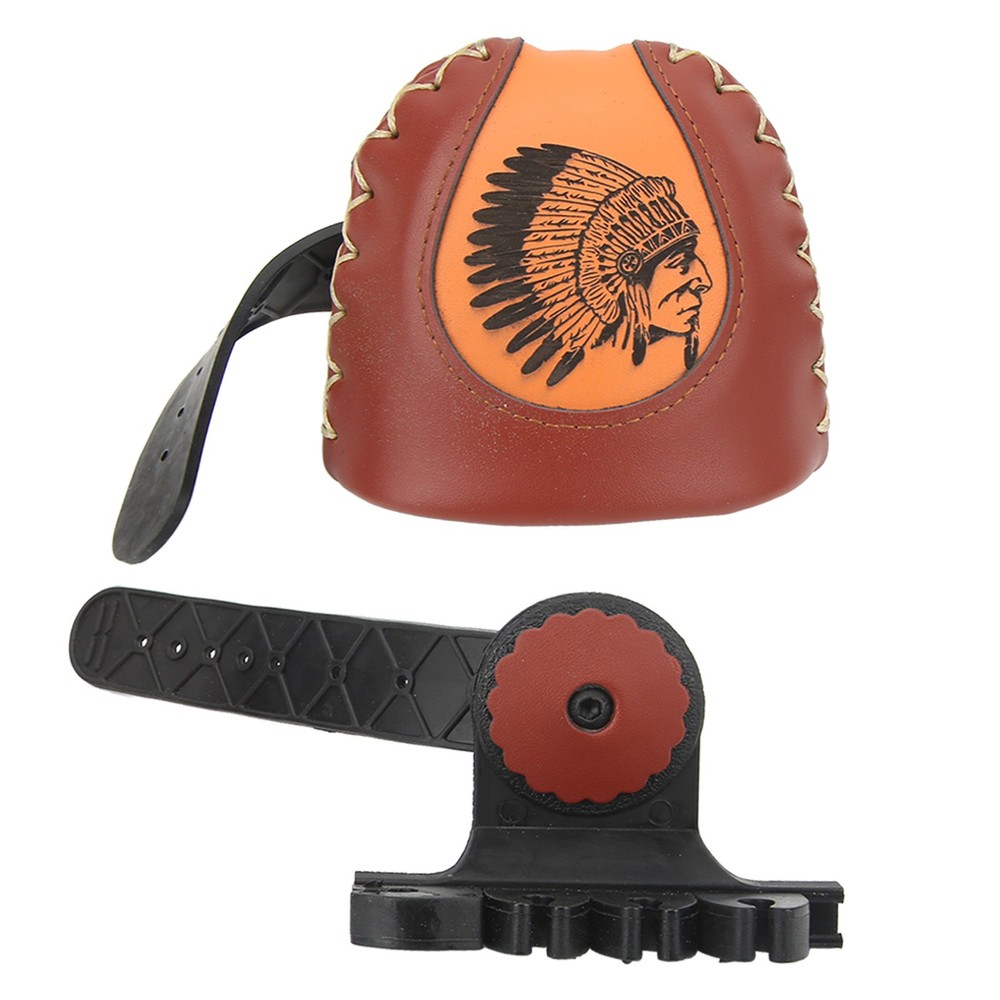 Quiver Quick Release System 4 Arrows Brown Leather Material Quiver ↑