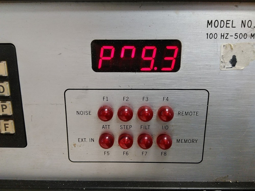 Power Tested Only Noise/Com NC 7108 Programmable Noise Generator AS-IS
