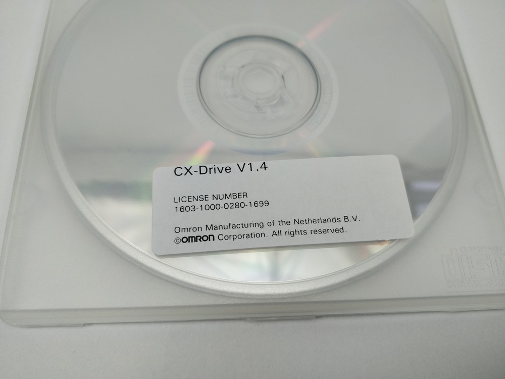 Omron CX-Drive V1.4 Software
