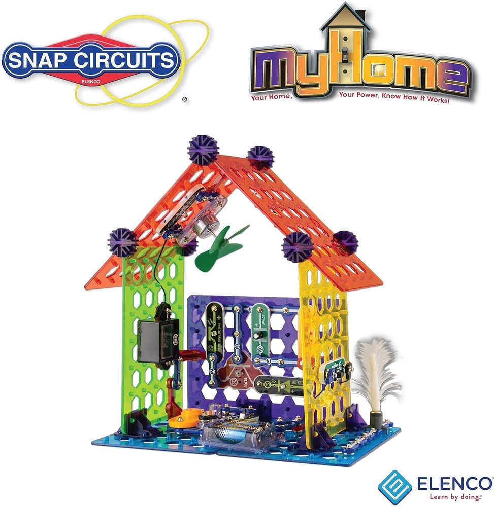 Color-Coded Electronics Building Kit for Kids - Fun STEM Learning 8 +
