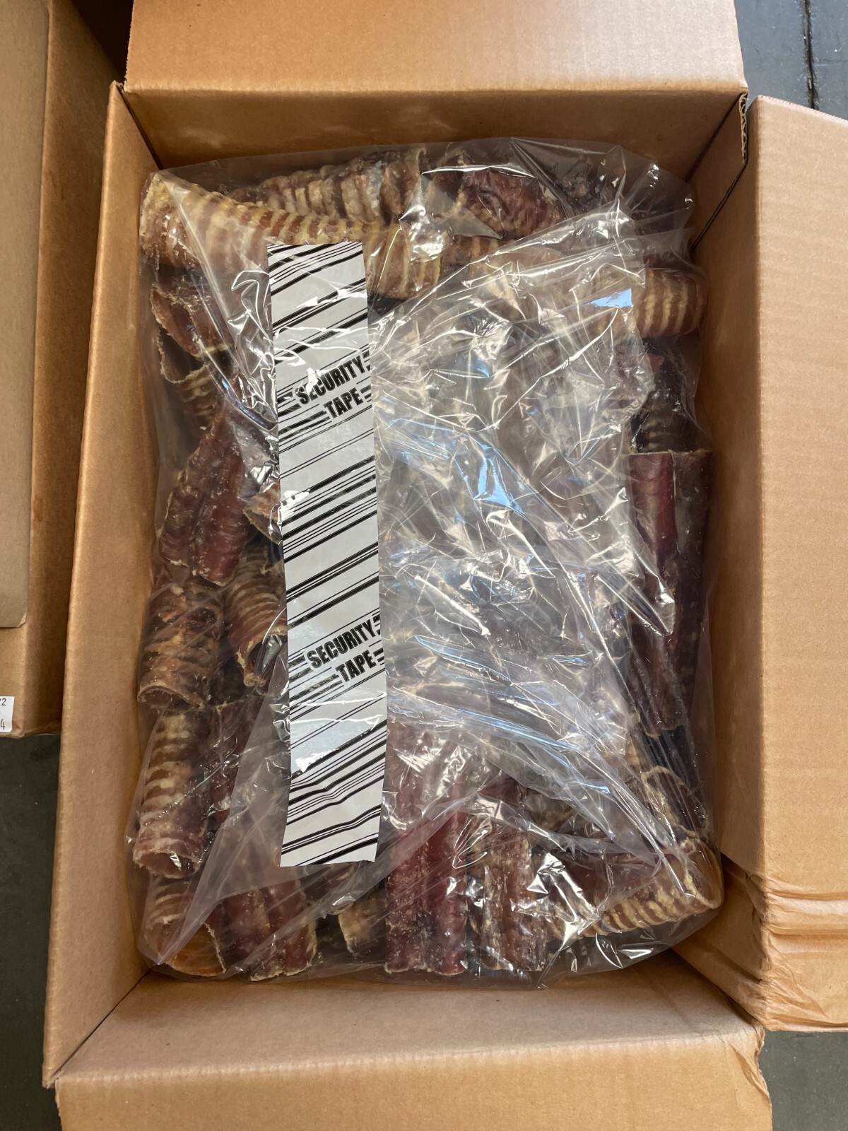 6 INCH Beef Trachea- BULK- Natural Dog Chew-100% BRC CERTIFIED