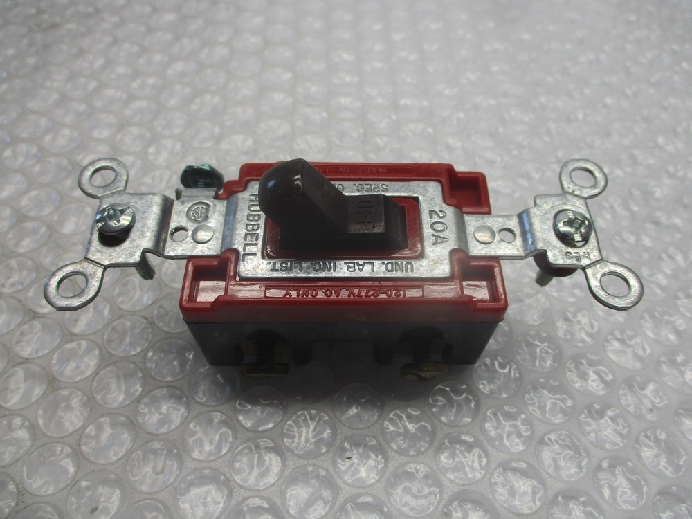 HUBBELL CS1222 SWITCH BROWN NSMP