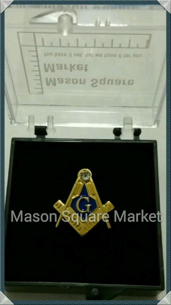 Freemason Blue Lodge Lapel Pin