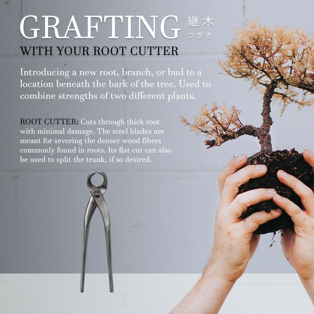 BambooMN - 7.5" Bonsai Root Cutter