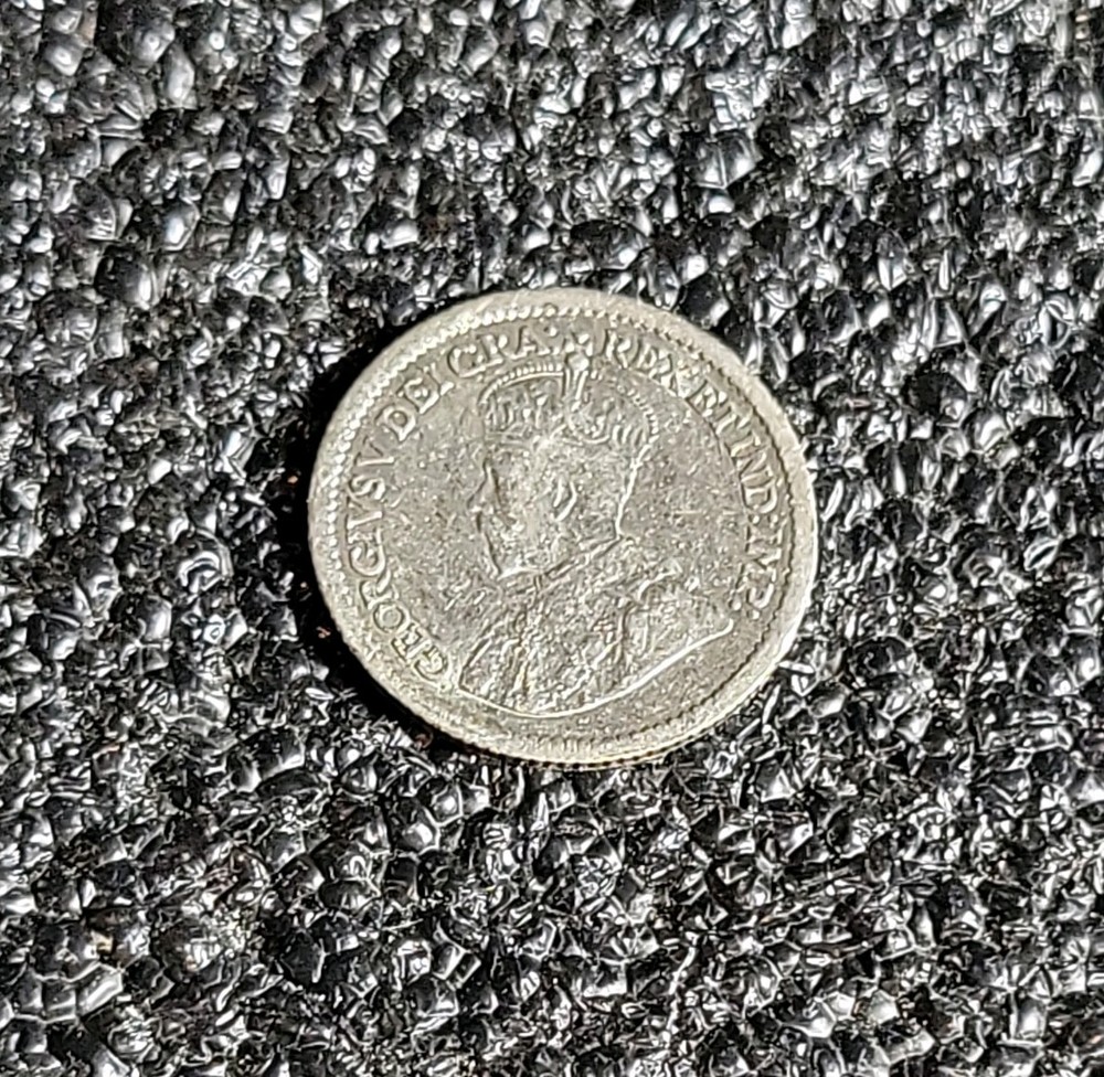 Canada 1917 Silver 5 Cents