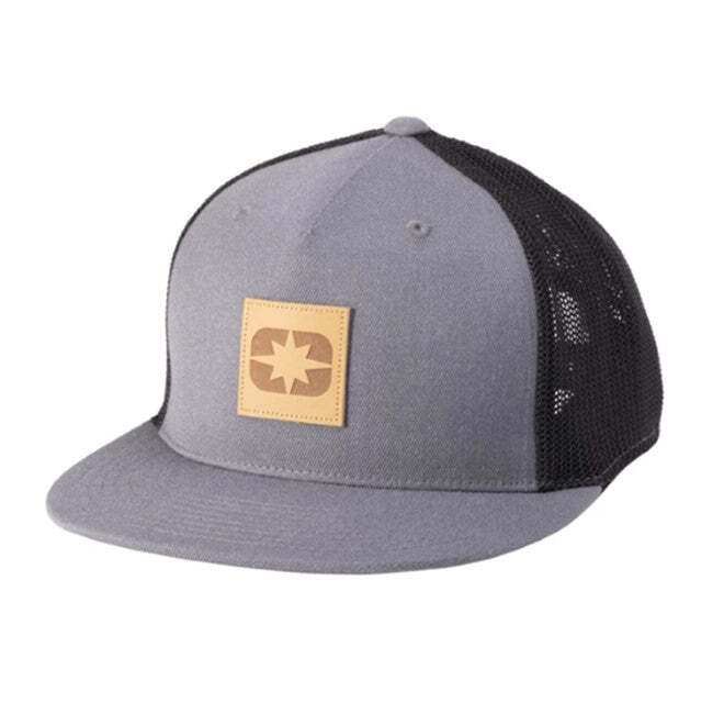 Polaris Leather Patch Cap, Gray | 2833130