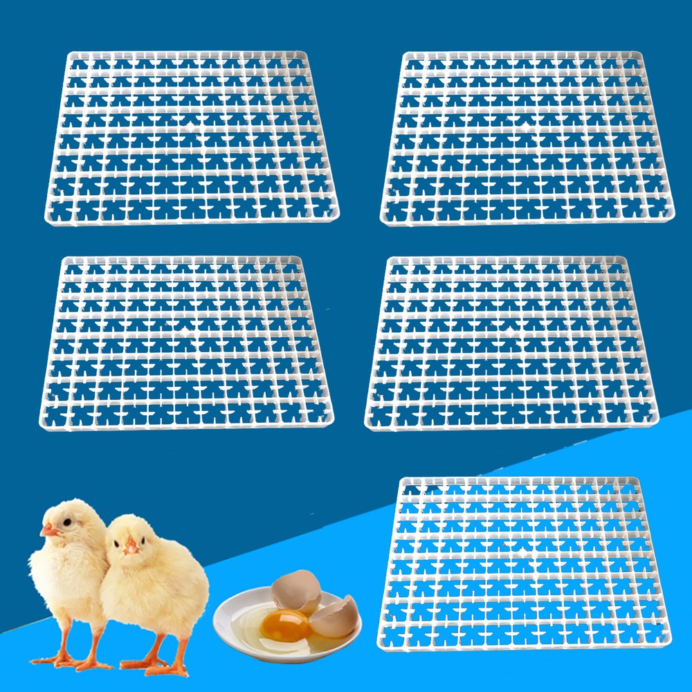 5Pcs 88-Eggs Egg Breeding Tray Tool For Egg Incubator Hatcher Brooder Farm US