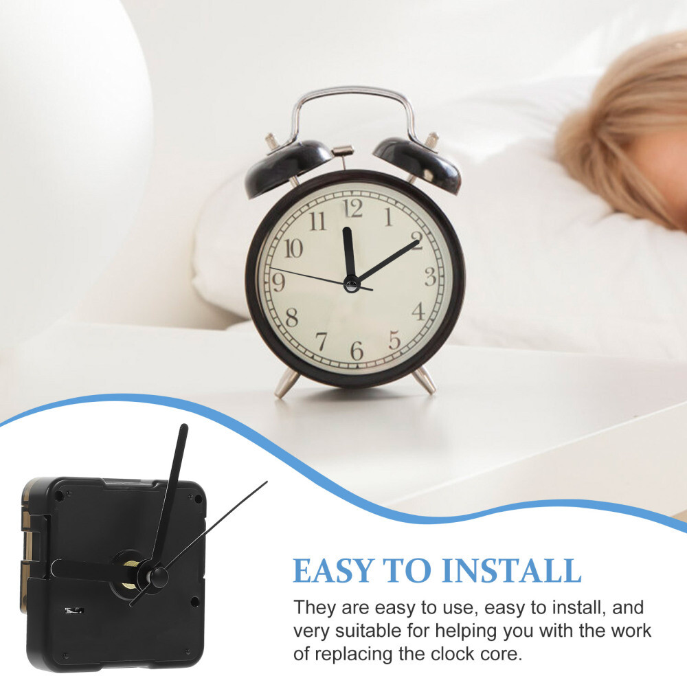 Silent Wall Clock Movement Plastic Work Battery Motors for Replacement Powered
