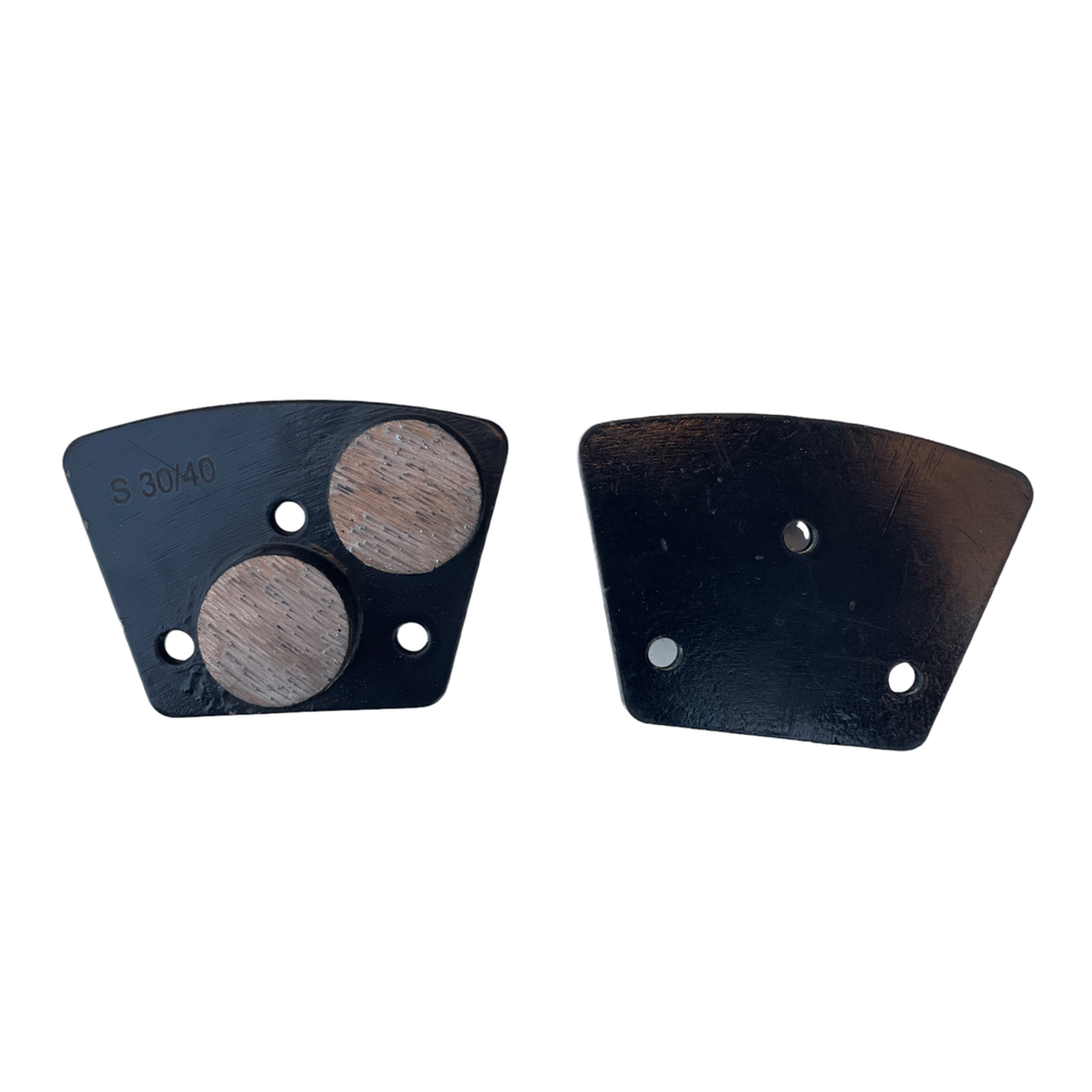 9 Pack Bolt-on Grinders Tooling Grinding Concrete Floor Medium Bond 30 Grit