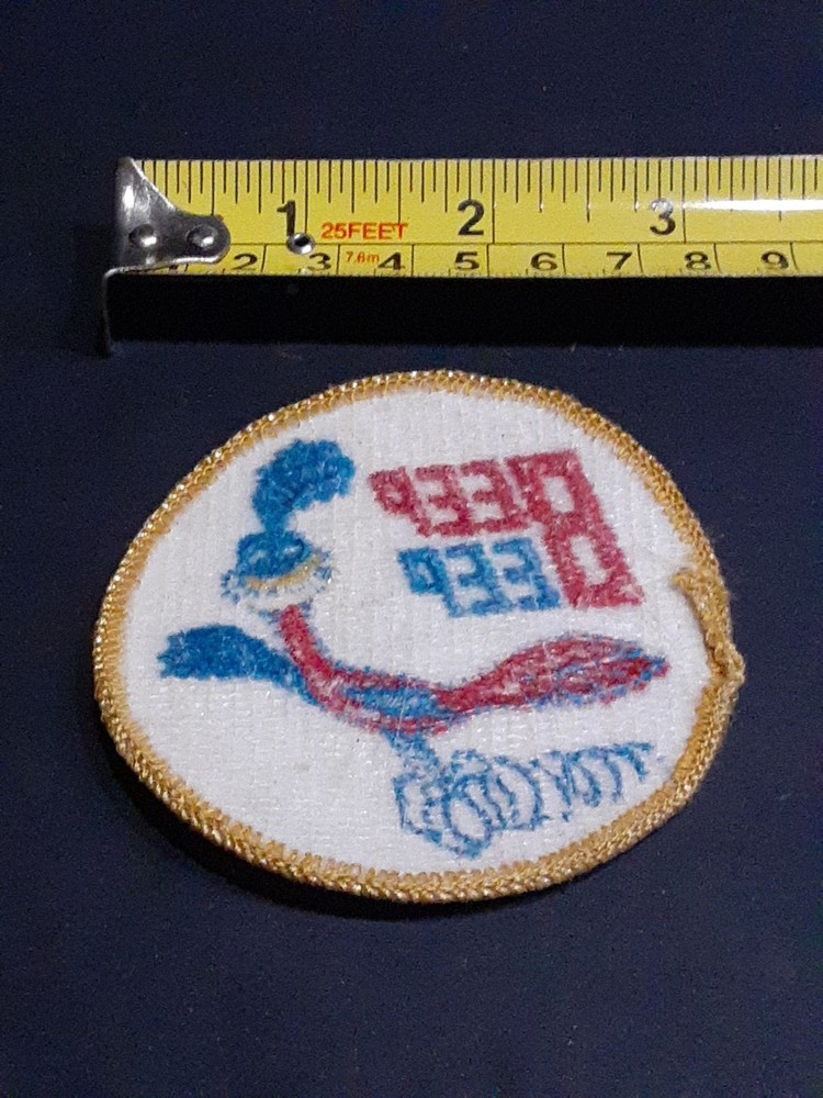 VINTAGE ROADRUNNER BEEP BEEP PATCH