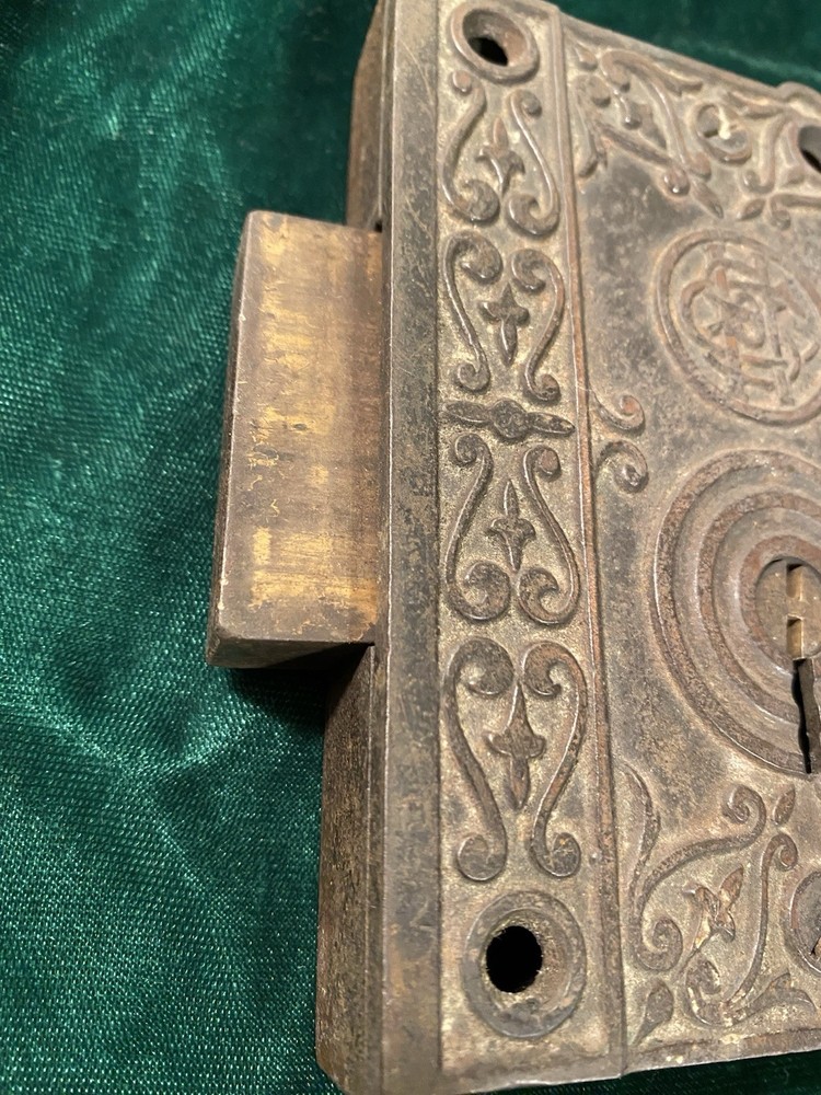 Antique Simmons Hardware Co. Rim Lock