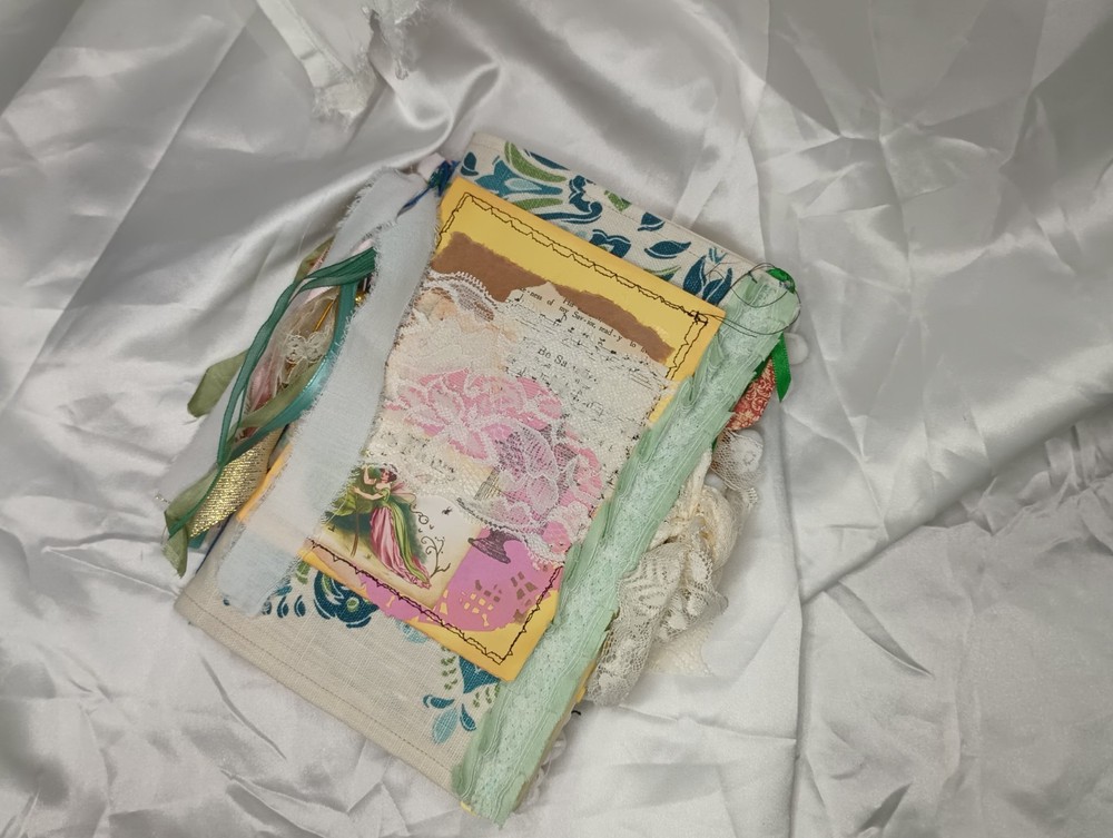 Junk Journal  Eclectic With Lace