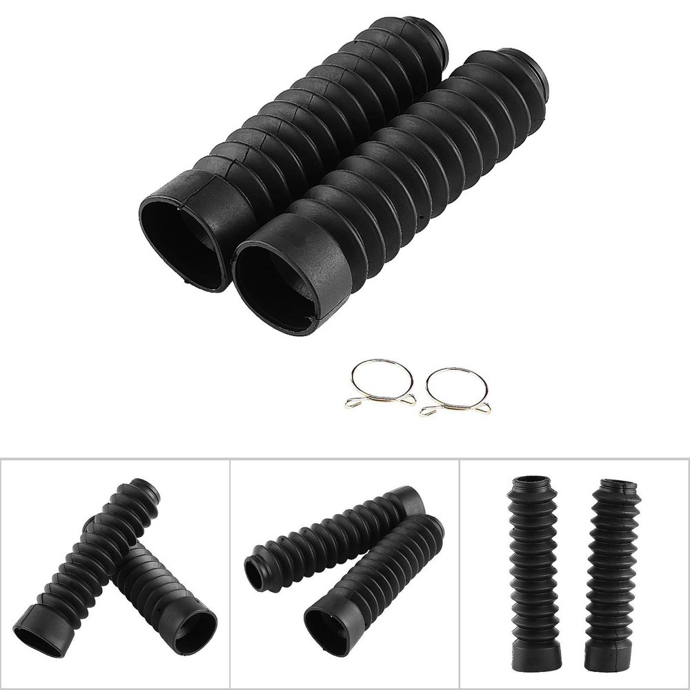Front Fork Dust Cover Easy Installation Plastic Lightweight Shock Absorber SRRS