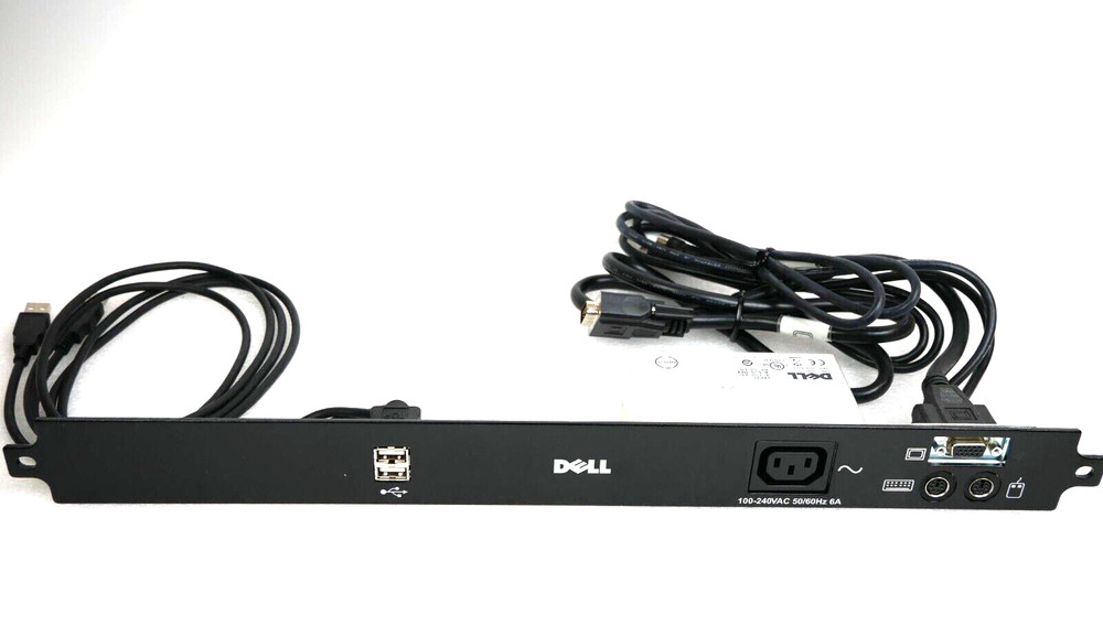 Dell 0PF390 PF390 PS/2 KVM USB Front Access Panel Assembly Kit *OPEN BOX*