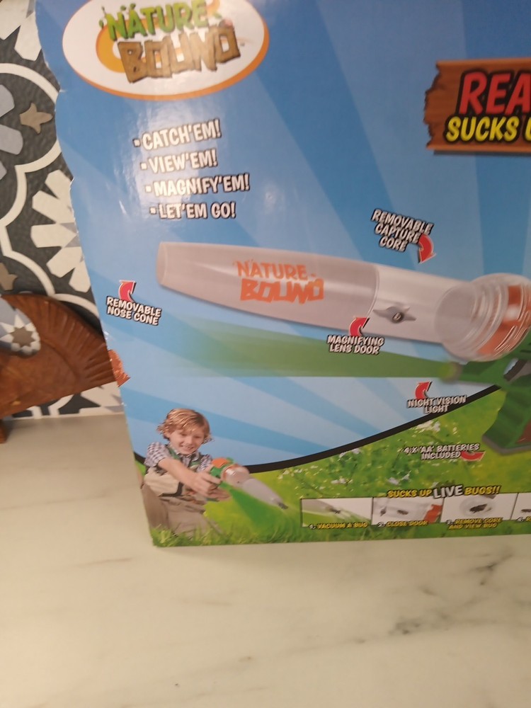 Nature Bound Bug Catcher Toy, Eco-Friendly Bug Vacuum, Catch and Release