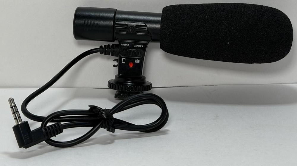 Bower Professional On-Camera Electret Condenser Microphone model MIC150