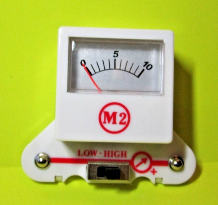 ELENCO Snap Circuits Replacement Part: M2 Analog Meter 6SCM2