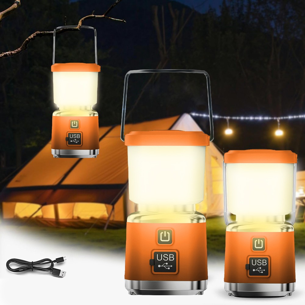 Super Bright LED Camping Lantern Camping Light Lanterns USB Rechargeable Lantern