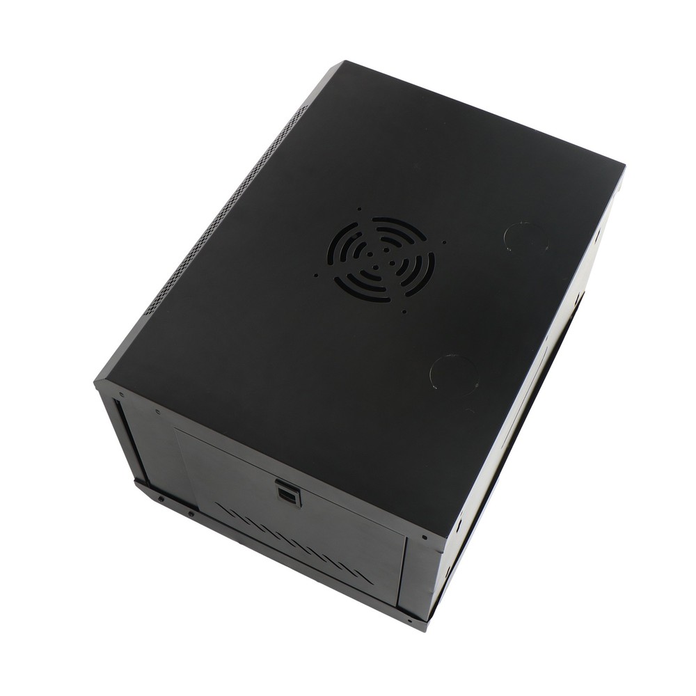 6U Wall Mount Network Server Rack Cabinet Enclosure 15.5'' Deep Door Lock