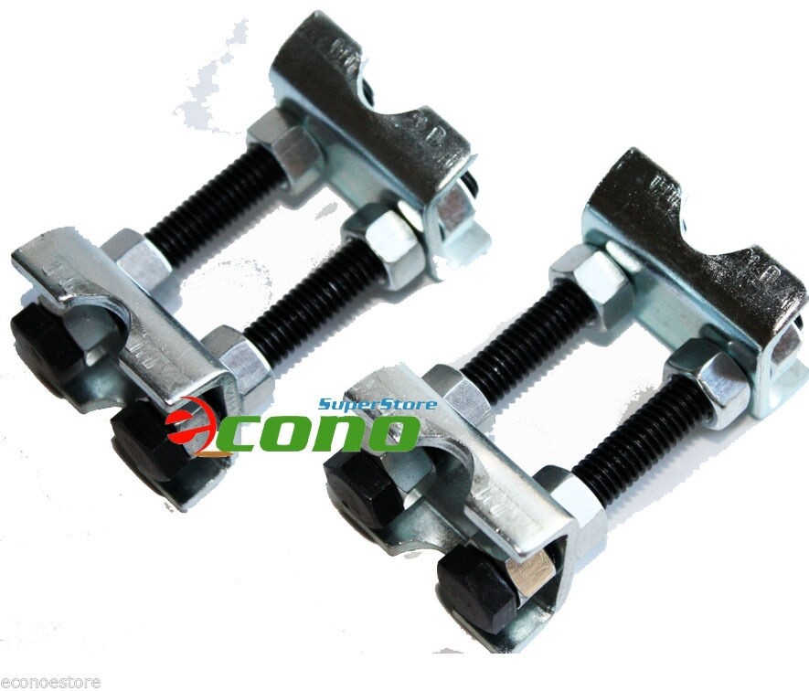 2pc Mini Coil Spring Compressors Strut Adjustable Adjuster Suspension Shocks