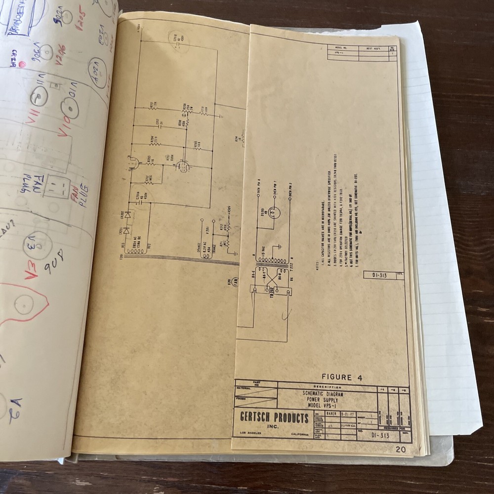 Gertsch Model VPS-1 Variable Phase Standard Instruction Book 1962