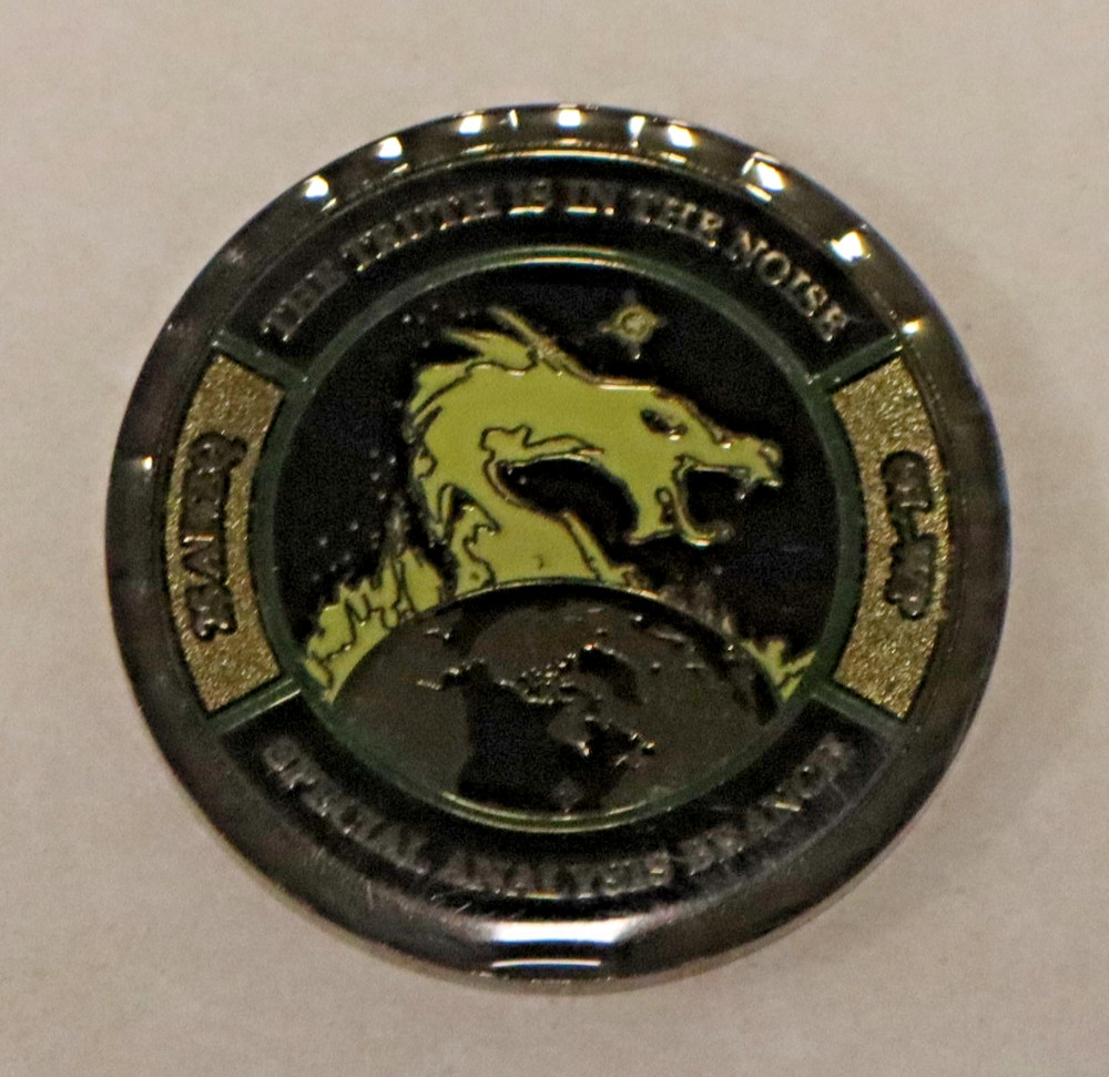 25th Air Force Operating Location Wright Patterson OL-WP Intel Challenge Coin