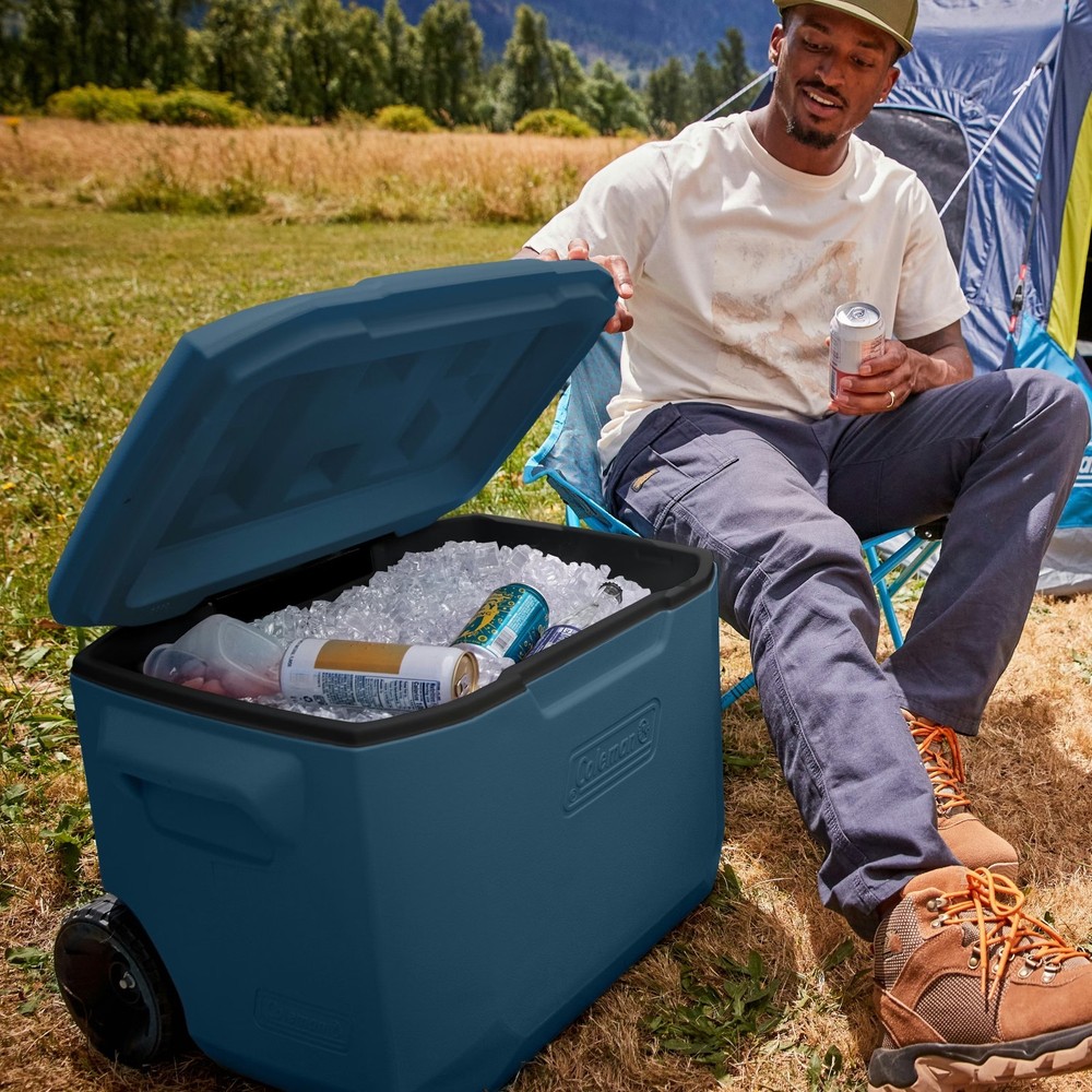 Coleman Chiller 60-Quart Cooler With Wheels