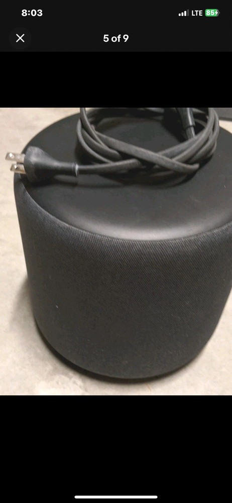 Amazon P5B83L 100W Echo Sub - Charcoal