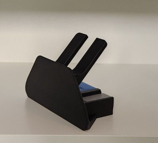 Retro Fighters Defender Next-Gen PS1, PS2, PS3 Controller Stand - 3d printed