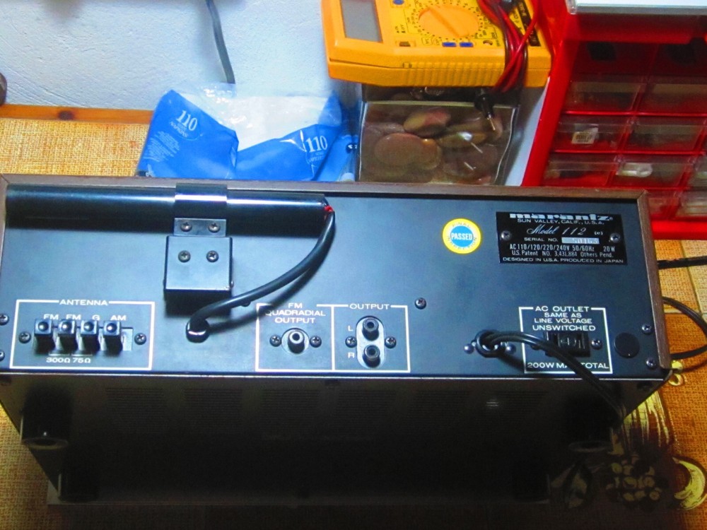 marantz AM-FM tuner model 112
