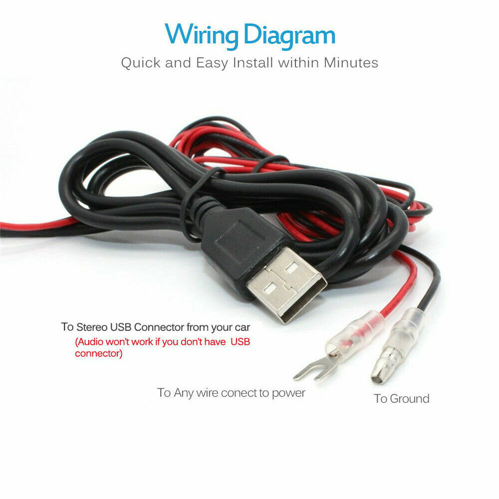 Car Dual USB Charger Socket Audio Port For Toyota 4Runner Highlander FJ Cruiser