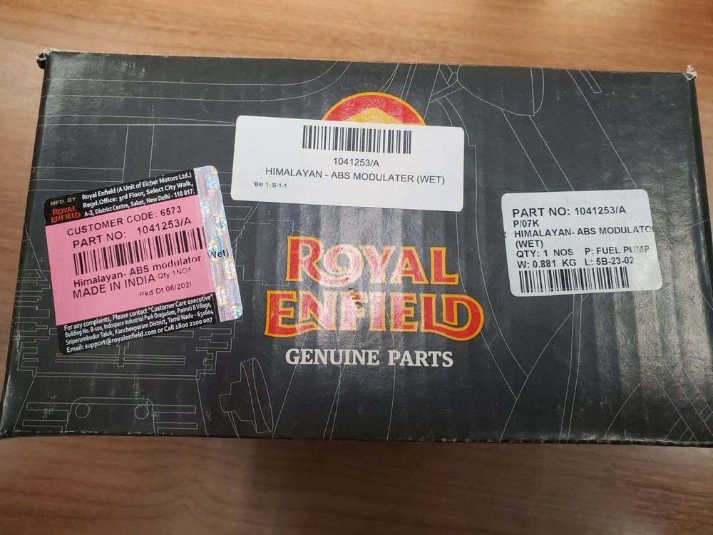 Royal Enfield ABS Modulator Pump Control Unit 1041253/A