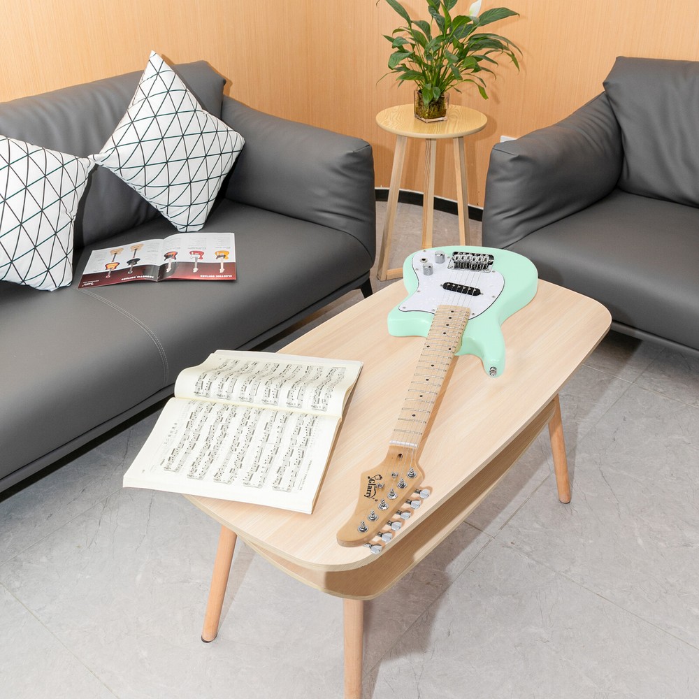 6 String Mini Electric Guitar Kit with 5W Amplifier Bag Strings Strap Plectrum