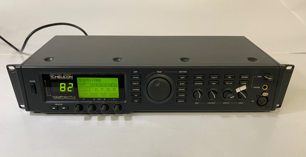 TC Helicon VoicePrism Plus Vocal Formant Pitch Processor *SHOWN WORKING
