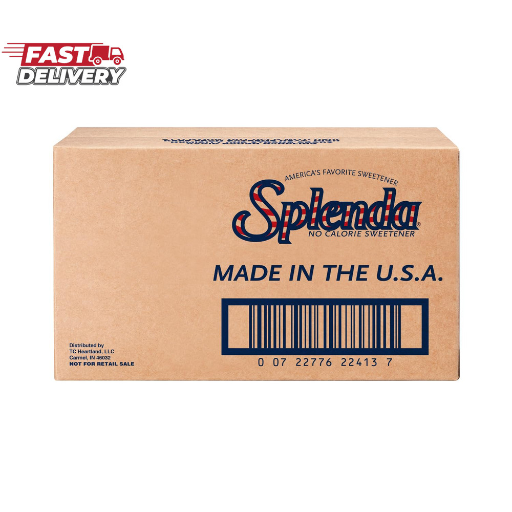SPLENDA Zero Calorie Sweetener, 2000 Count Packets