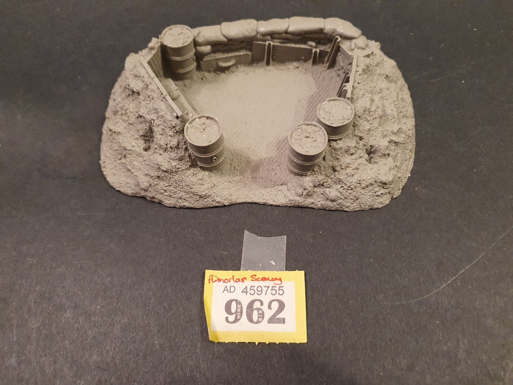 Forgeworld Command Dugout / Bunker - Scenery / Terrain - Warhammer 40k