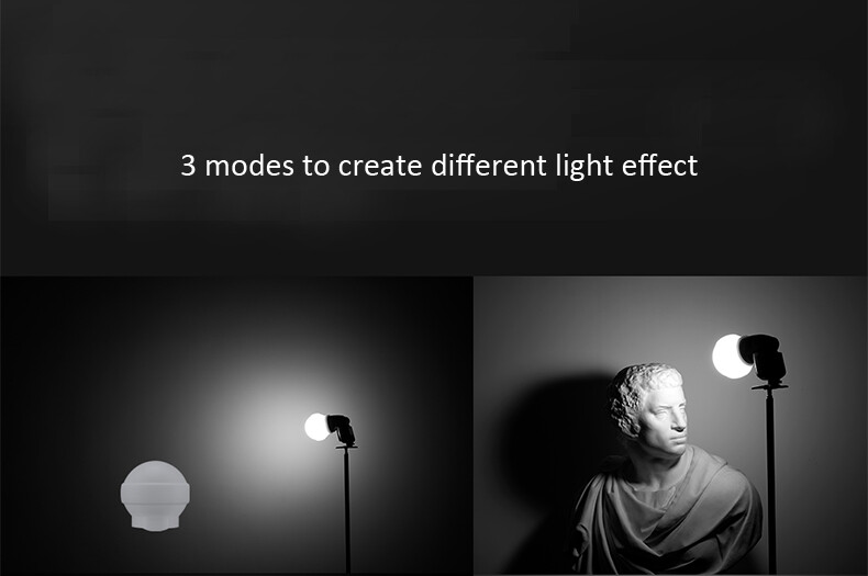 Silica Gel Soft Light Diffuser for Godox AD200Pro AD100Pro V1 Speedlite Flash