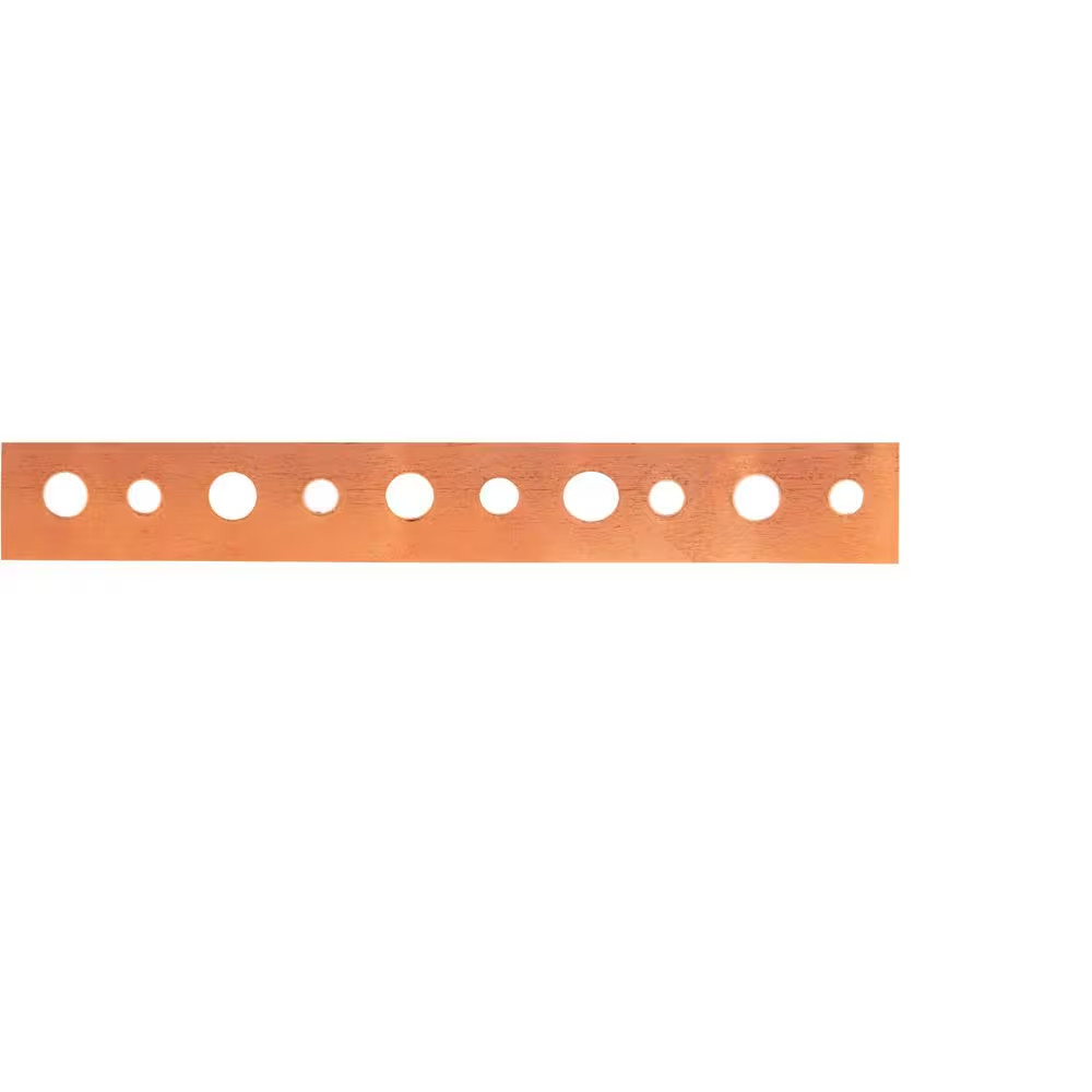 3/4 In. X 10 Ft. 24-Gauge Copper Pipe Hanger Strap
