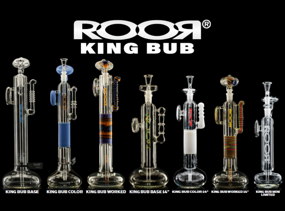 AUTHENTIC Customizable ROOR Water Pipes by Collection - KING BUB Collection!